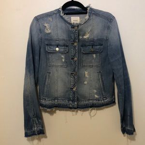 Hidden denim jacket